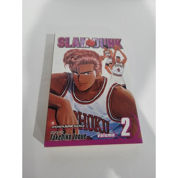 Slam Dunk #2 Shonen Jump Manga Takehiko Inoue Paperback Book (Viz February 2009) - Picture 2 of 10